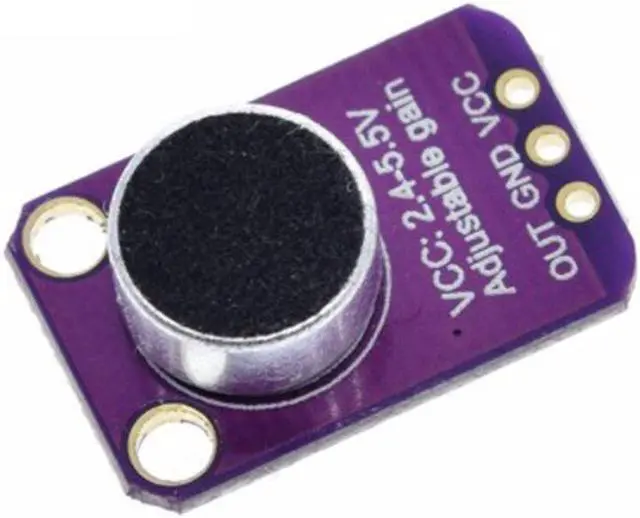 Alt view image 4 of 5 - 5 Pcs GY-MAX4466 Microphone AGC Amplifier Board Module Auto Gain Control Attack for Arduino MAX4466 PCB Board Diy Kit