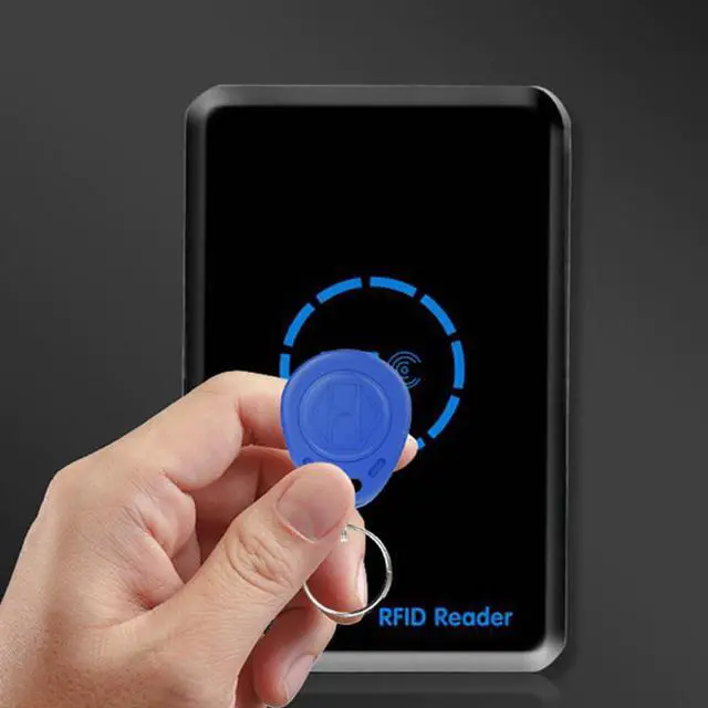 Alt view image 5 of 5 - RFID Copier Duplicator 125KHz Key Fob NFC Smart Card Reader Writer 13.56MHz Encrypted Programmer USB UID T5577 EM4305