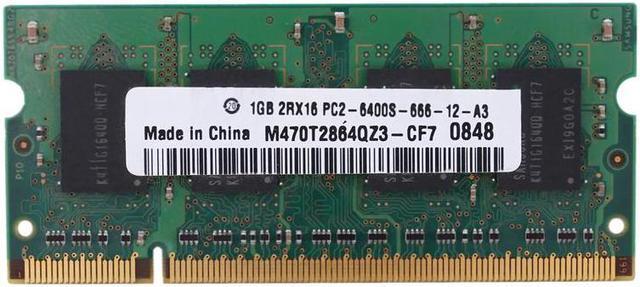 Main image of DDR2 1GB Notebook RAM Memory 2RX16 800MHZ PC2-6400S 200Pins SODIMM Laptop Memory