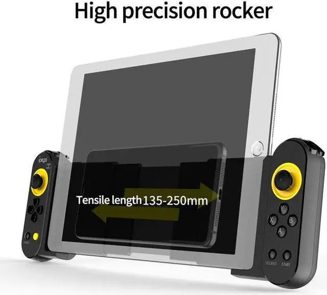 Alt view image 2 of 5 - Ipega PG-9167 Wireless 4.0 Mobile Games Controller Joystick for IOS/Android Smart Phone Tablet PC