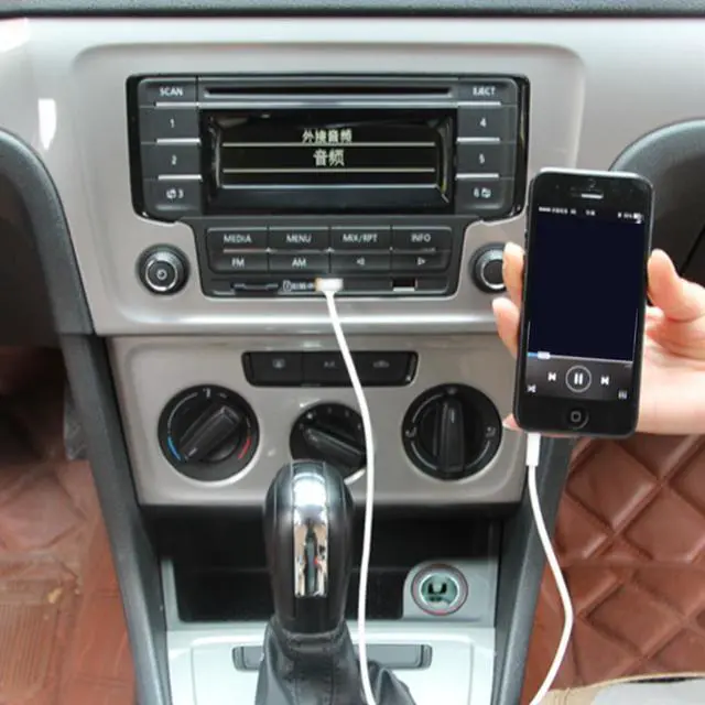 Alt view image 2 of 5 - Aux 3.5mm To USB Male Universal Audio Charging 100cm Metal 2 In 1 Portable Home Adapter Cable