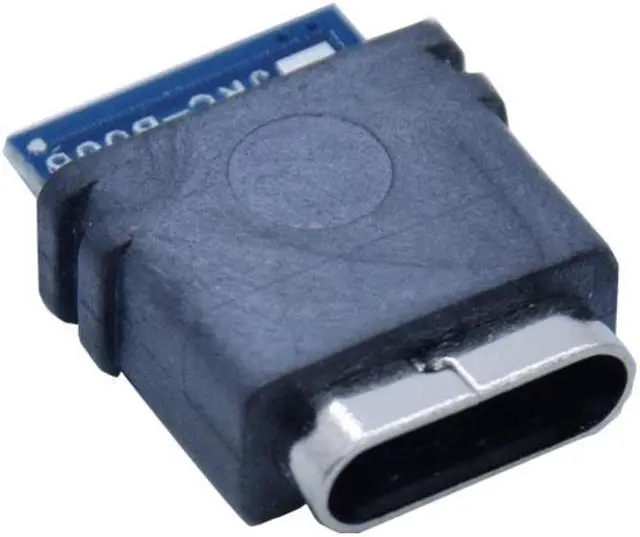 Alt view image 2 of 3 - Waterproof USB C Jack Type-C 4Pin Female Connector Port Data Socket for DIY PCB Solder Design Charging Data Transmission