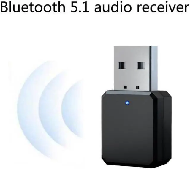 Main image of Mini USB Wireless Bluetooth 5.1 Audio Receiver Adapter Music Speakers Hands-Calling 3.5mm AUX Car Stereo Bluetooth Adapter