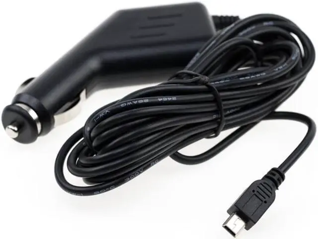 Alt view image 2 of 3 - 3.5 Meter 5V 1.5A Curved Mini USB Car Charger Port GPS Video for Car DVR Camera 12-24v Recorder DC Input A2T4