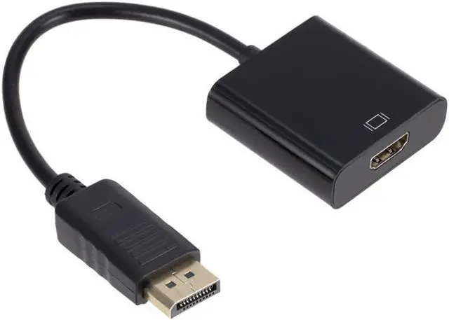 Alt view image 3 of 3 - 4K Displayport DP or Mini DP Display Port To HDMI-compatible VGA DVI Converter Adapter Cable for PC Laptop Video Adapter Cable