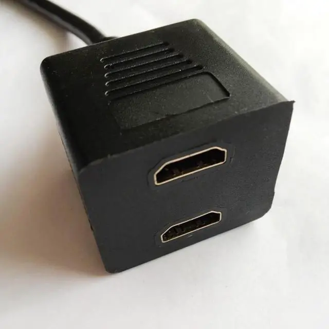 Alt view image 3 of 3 - 1.4V HDMI-Compatible Splitter Cable 1 Male To Dual HDMI 2 Female Y Splitter Adapter, The Best Quality In HD LED LCD TV