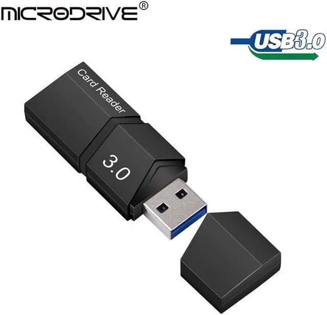 Alt view image 2 of 3 - MicroDrive Brand Micro Sd Card Reader Smart Card Reader USB 3.0 SD / TF Card Reader