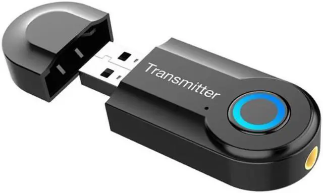Alt view image 2 of 3 - Wireless Bluetooth 5.0 Transmitter 3.5MM Jack Music Audio AUX Hifi Stereo Adapter Drive for TV PC Headphones Speakers