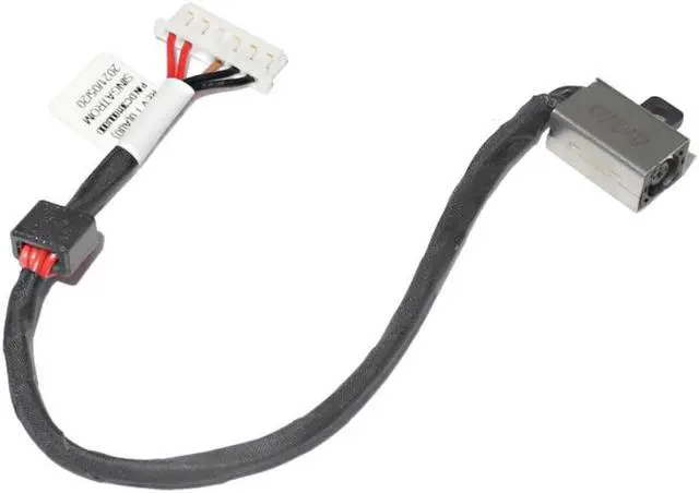 Alt view image 4 of 5 - DC Power Jack Cable Socket Plug Wire Harness Connector Charging Port Replacement for Dell Inspiron 15-5000 5558 5555 5559 Laptop