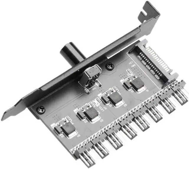 Main image of 4D Fan Speed Controller Single Control IDE Interface HUB Computer Temperature Control Heat Dissipation Switch Control