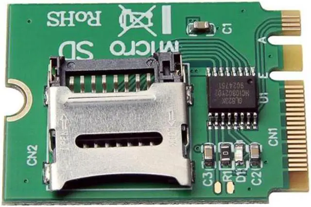 Main image of M2 NGFF Key A.E WIFI Slot to Micro-SD SDHC SDXC TF Card Reader T-Flash Card M.2 A+E Card Adapter Kit