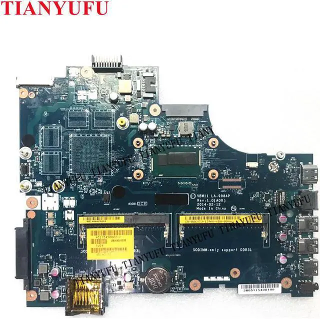 Main image of For Dell inspiron 17R 5737 Laptop Motherboard CN-0W6XCW 0W6XCW W6XCW LA-9984P I5-4200U CPU DDR3L motherboard tested 100% work
