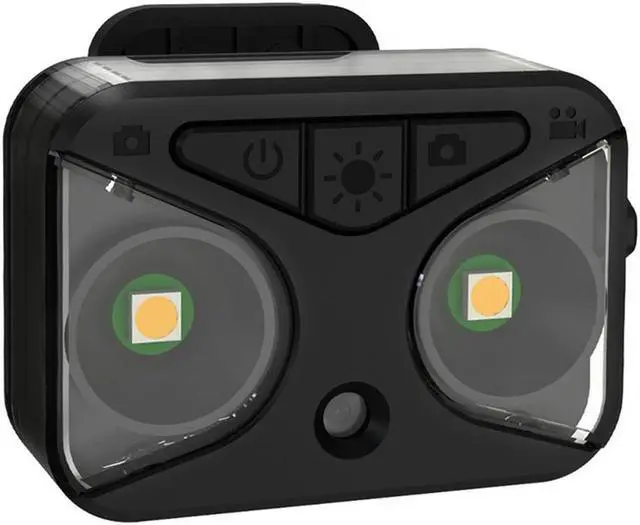 Main image of OIAGLH Bicycle Rearview Camcorder Camera Waterproof Sport Action Video Camera LED Lights HD720P For Motorcycle Helmet Cameras