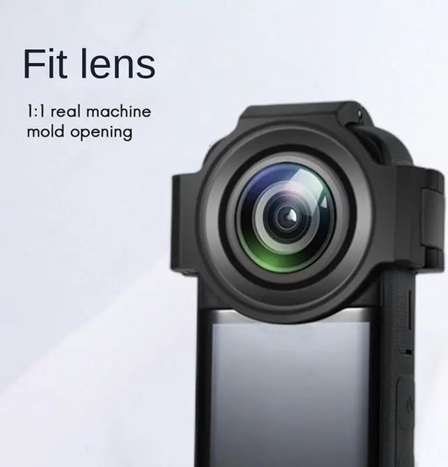 Main image of OIAGLH 1 PCS For Insta360 X3 Upgrade Optical Glass Lens Guard Protective Cover Replacement Black For Insta360 X3 Panoramic