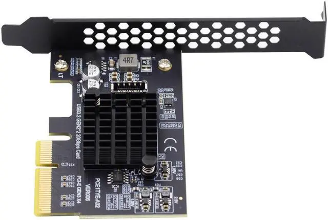 Main image of OIAGLH 20Gbps USB 3.2 Gen2 Type-E Front Panel Socket to PCI-E 4X Express Card Adapter for Desktop Motherboard