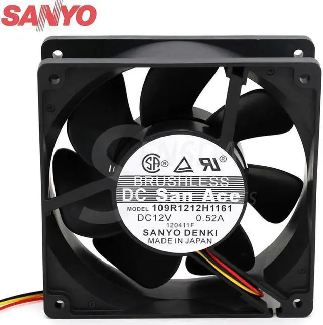 Main image of For  109R1212H1161 12CM 120mm 12038 DC 12V 0.52A server inverter computer cpu case axial Cooling Fans