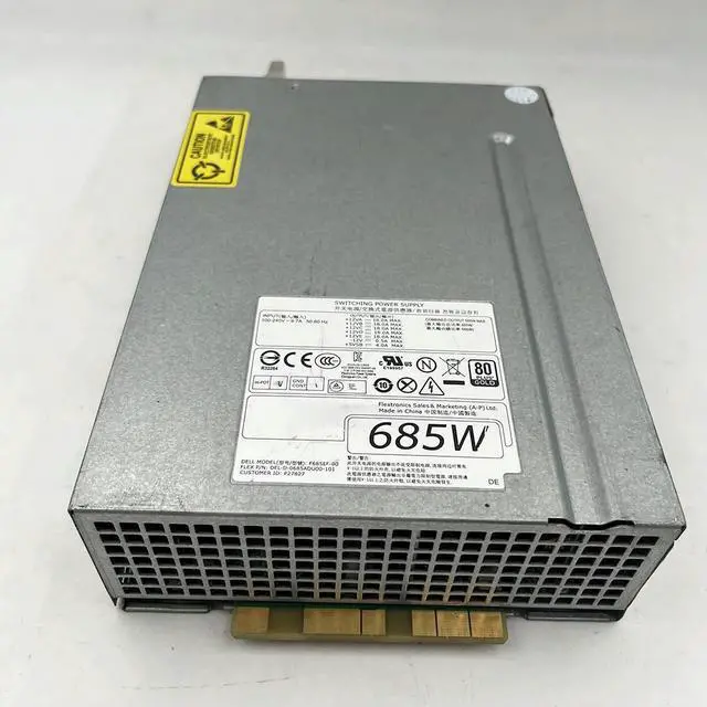 Main image of For 685W For Workstation Power Supply T5610 F685EF-00 WPVG2