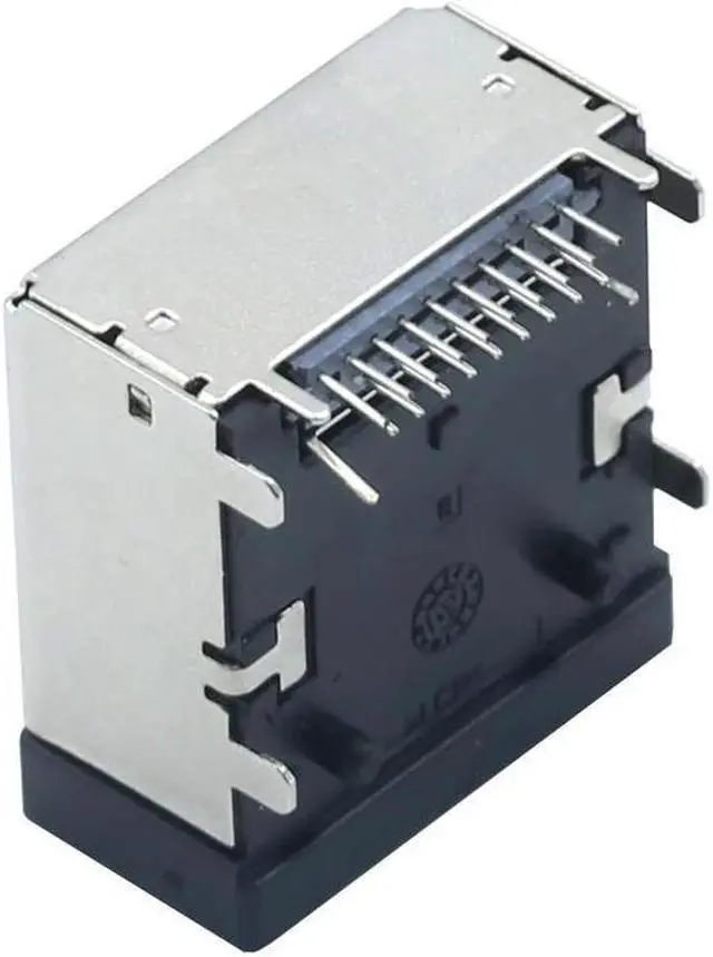 Main image of FOR 2PCS/LOT HDMI E TYPE 19Pin Female Header 90 Degree Board t 8K HD Car Shockproof Con tor