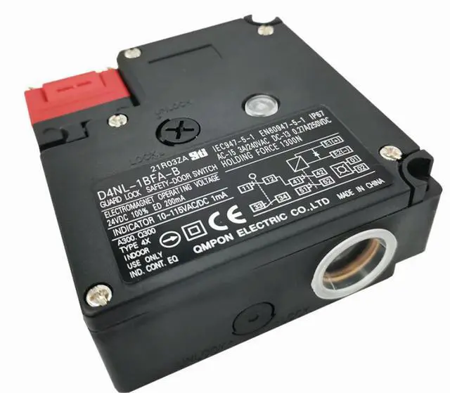 Main image of FOR 1pcs locking safety door limit switch D4NL-4AFA-BS D4NL-2BFA-B D4NL-2CFA-B D4NL-1DFG-B
