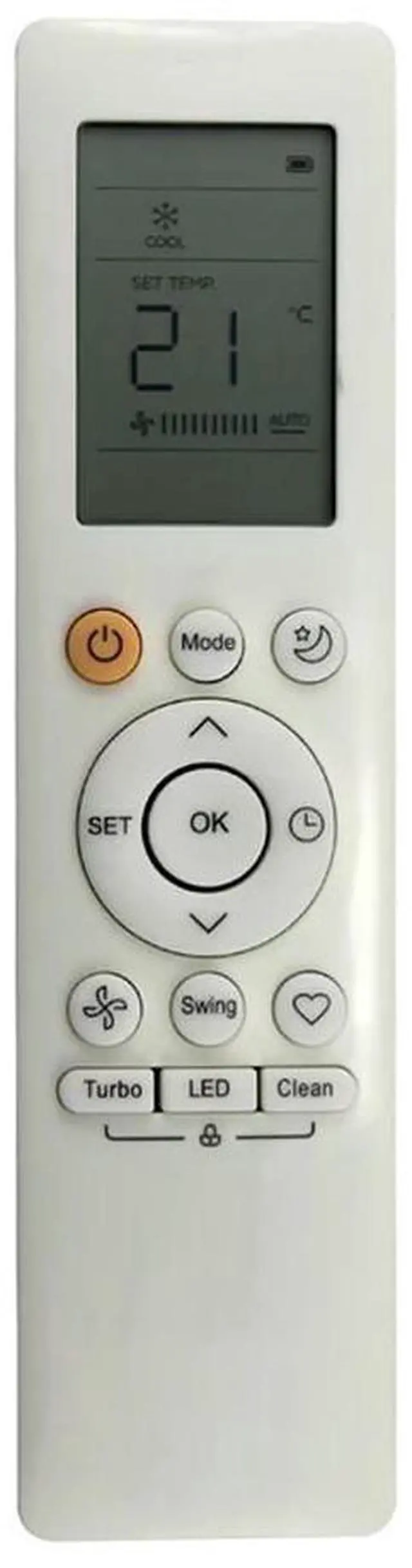 Main image of For RG10B(B)/BGEF Replace Remote Control for Air Conditioner Remote RG10B(D)/BGEF RG10B(D1)/BGEFU1 RG10B1(D)/BGEF