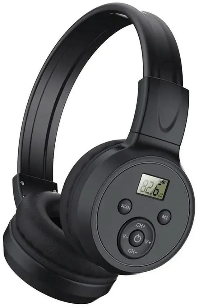 Main image of For Portable Wireless Headphones Rechargeable Headset Receiver for Meeting, Daily Works, Hiking, Jogging