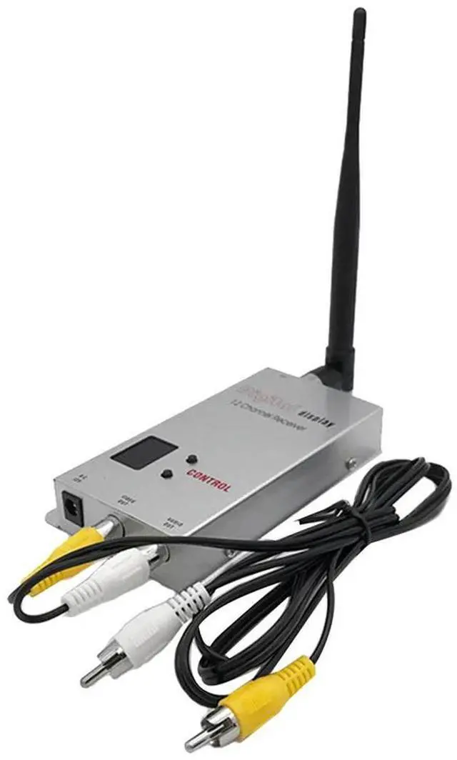 For Wireless FPV Receiver 12CH TV Audio Video Receiver for