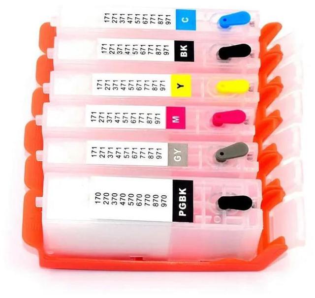 送料無料の通販 CLI-571 PGI-570 6 FOR Refill MG7751 MG7750 for Cartridge Ink PCアクセサリ・サプライ
