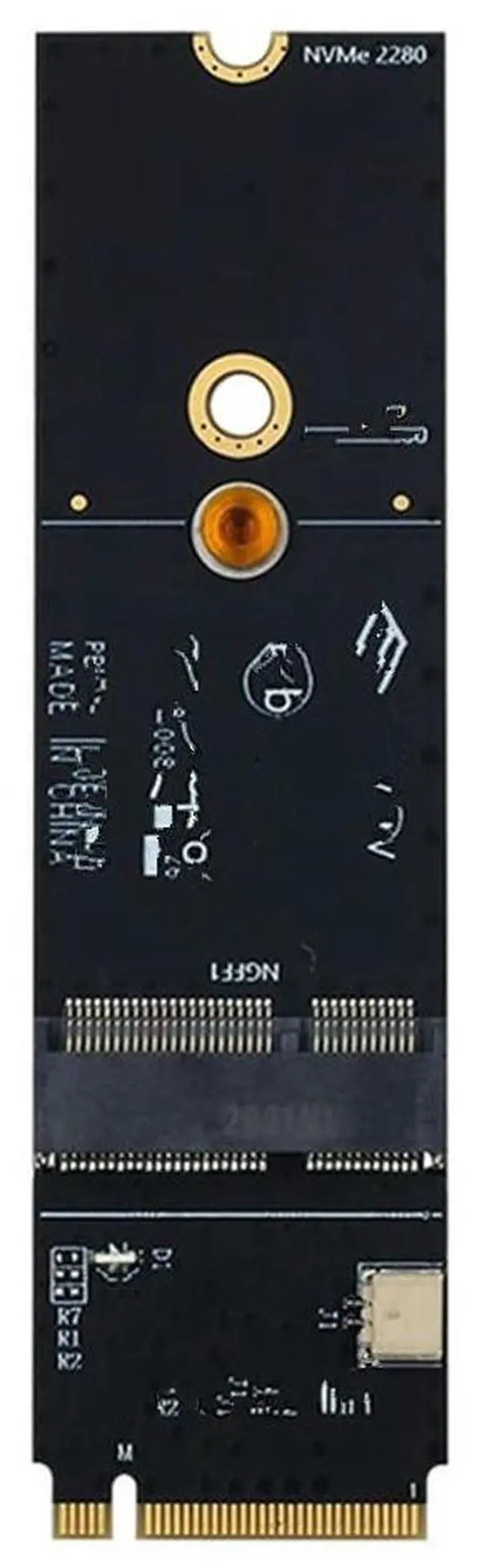 Main image of FOR M.2 A+E Key Slot to M.2 M Key Wifi Adapter for AX200 9260 Bcm94352Z Card NVMe PCI Express SSD Port
