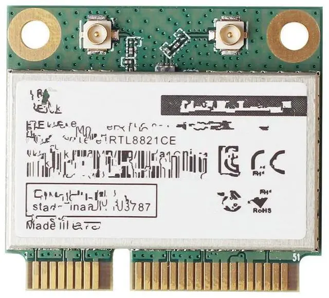 Main image of FOR RTL8821CE 802.11AC for 4.2 433Mbps 2.4Ghz/5Ghz Dual Band Mini PCIe WiFi CARD RTL8821 Support Laptop/PC