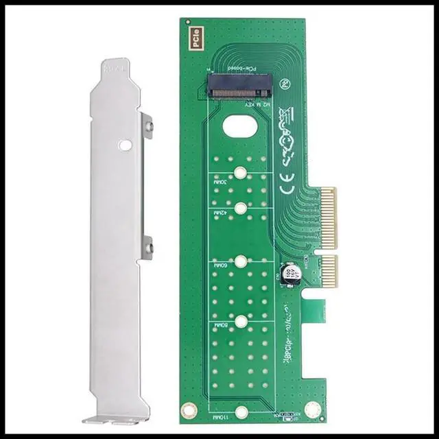 Main image of FOR M.2 NVMe SSD To PCI-E 4X 8X 16X PCIE 3.0 Adapter Card Desktop Rear Panel Expansion Support 2230/2242/2260/2280