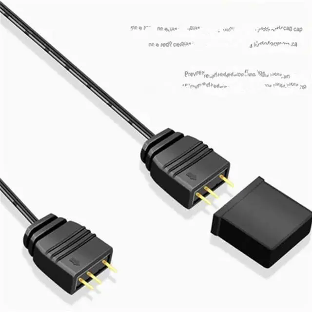 Main image of FOR 5V 3Pin to SATA ARGB Mini Adapter Controller HUB Computer Fan LED Lighting RGB Control Cable