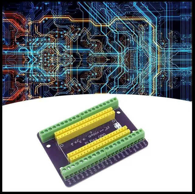 Main image of FOR Pi PICO GPIO Expansion Board Picow Terminal GPIO Interface Module Onboard Male Female Pins(Welded)