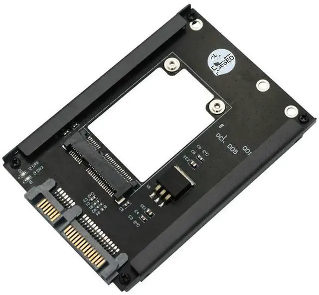 Main image of FOR MSATA SSD To 2.5Inch SATA 3.0 III Adapter Card With Frame Bracket Support Full Size MSATA SSD 6Gps For Desktop Computer 1 Set