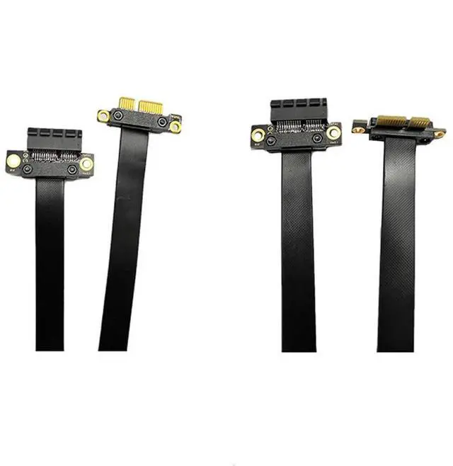 Main image of FOR PCI-E 3.0 1X Graphics Card Extension Cable Supports NIC Sound Card Multifunctional Convenient USB Card,90°