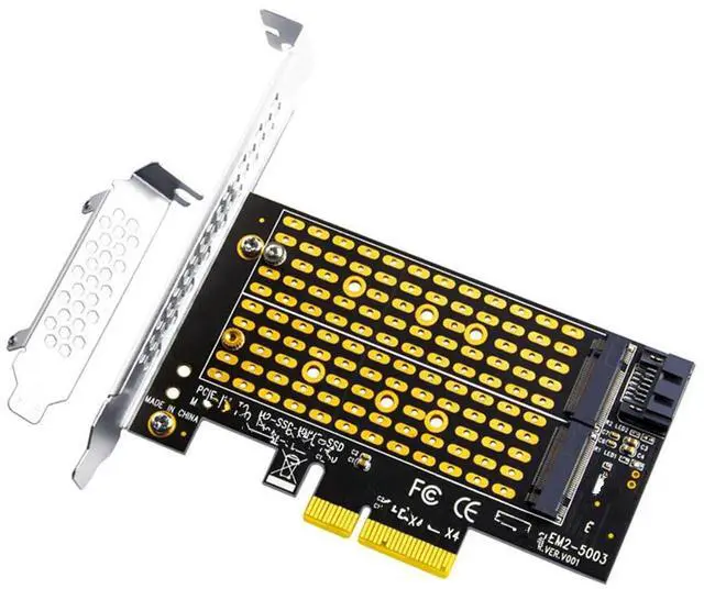 Main image of FOR PCIE 4.0 To M2/M.2 Adapter SATA M.2 SSD PCIE Adapter NVME/M2 PCIE Adapter SSD M2 To SATA PCI-E Card M Key +B Key