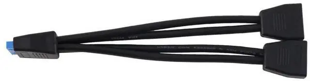 Main image of FOR Small Mini USB 3.0 19 Pin/20Pin Internal Extension Header 1 To 2 Adapter Splitter Cable for Motherboard