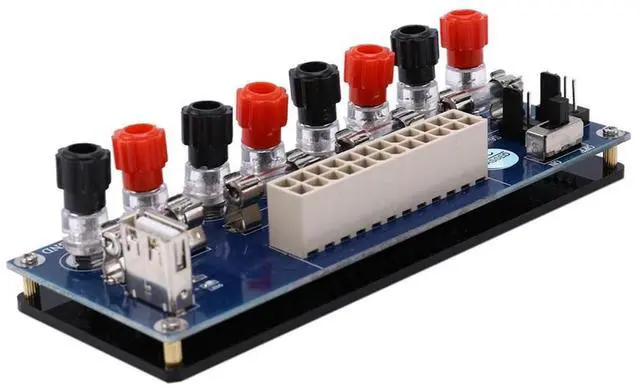 Main image of FOR Electric Circuit 20/24Pins Atx Benchtop Computer Power Supply 24 Pin Atx Breakout Board Module Dc Plug Con tor With Usb 5V Por