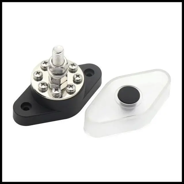 Main image of FOR Car Bus for BUSBar180A High Current RV Boat Accessories Round Bus Terminal Row Black