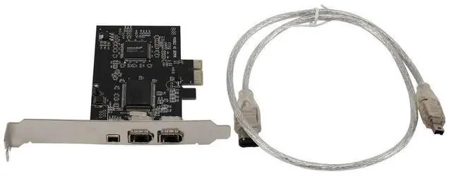 Main image of FOR 1394 Firewire Card,PCIe 3 Ports 1394A Firewire Expansion Card, PCI Express to External IEEE 1394 Adapter Controller