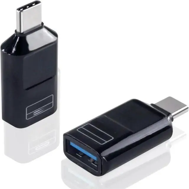 Main image of FOR 2pack 10Gbps USB C Male to USB Female Adapter,Undirectional USB Type C to USB 3.2 Type A Adapter with Dispaly for