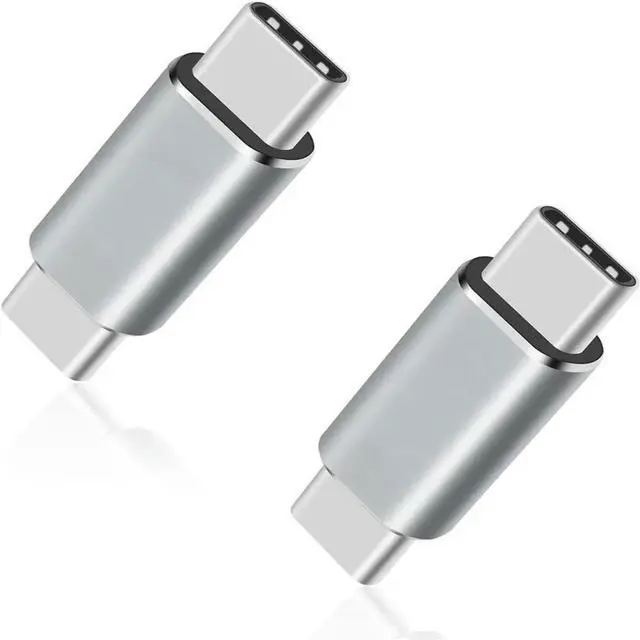 Main image of FOR USB C Male to Male Adapter, USB C Coupler, 40Gbps,100W PD, 8K@60Hz for 2/3, Book Pro/Air, Laptop, Phones (2 Pack)