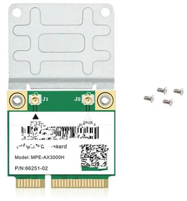 Main image of FOR WiFi 6 MPE-AX3000H 2974Mbps Half Mini PCI-E Wifi Card 5.0 Dual Band 2.4G/5G Wlan Network Card Adapter