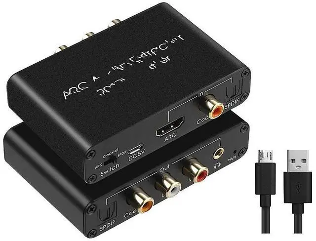 Main image of FOR DAC Audio Converter ARC Audio Extractor HDMI-Compatible Optical SPDIF Coaxial to 3.5mm Digital to