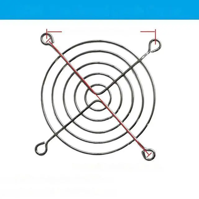 Main image of FOR Metal Mesh Finger Guard Protective Net Radiator Cooling Metal Grill For Computer Cover Fan 40mm 60mm 80mm 90mm 120mm