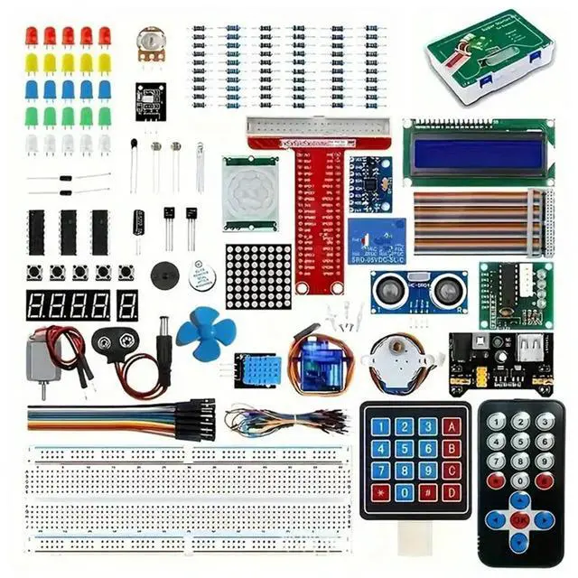 Main image of FOR Super Starter Kit Learning Kit For Pi 4 Compatible With Pi UNO R3 RFID