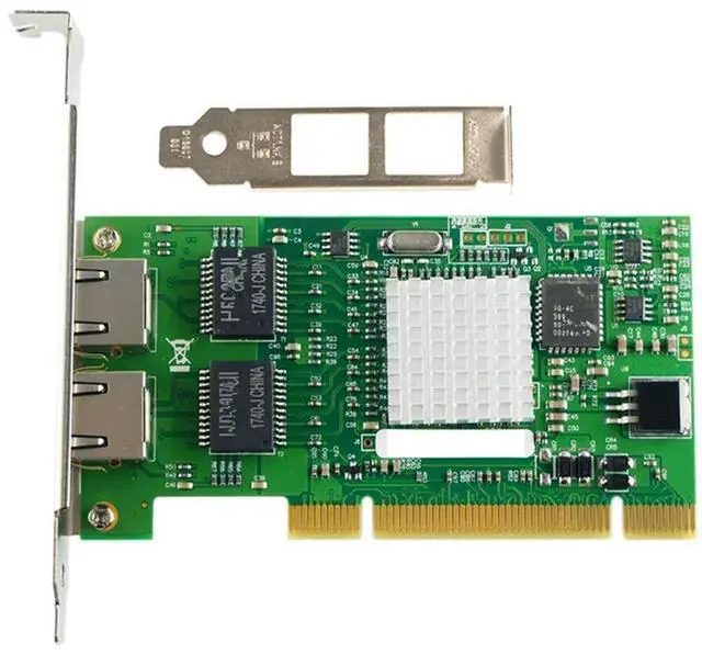 Main image of FOR Chipset 82546 Dual-Port Gigabit 8492MT PCI Server Network Card 1000M RJ45 NIC Ethernet Desktop Adapter
