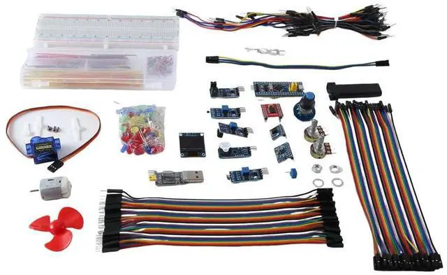 Main image of FOR Board Starter Kit Minimum System Board Electronic Breadboard Kit