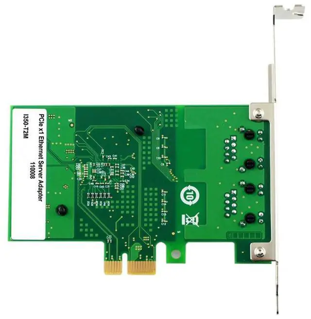 Main image of FOR I350-T2M PCI-Ex1Gigabit Dual Electrical Server Portable Network Card I350AM2 Network Card