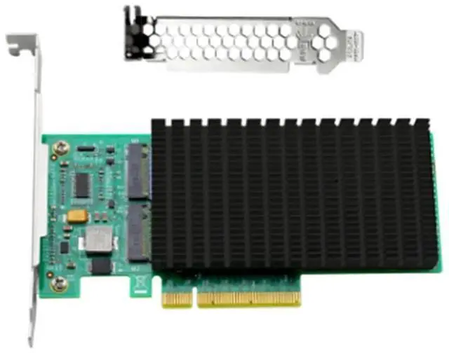 Main image of FOR ANM02PE08 Nvme Controller Pcie To M.2 Dual Port With Heatsink ( Not With SSD )