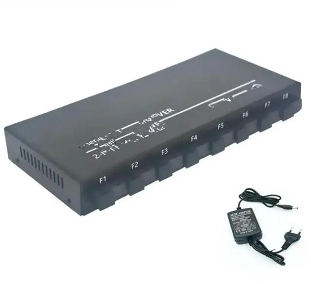 Main image of FOR Gigabit Fiber Optical Switch 8 SC 2 1000M RJ45 Gigabit Ethernet Switch Media Converter 5V3A B EU PLUG